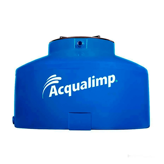 Caixa D Agua Protegida Azul T Rosc 1000L Acqualimp Caixa D Agua