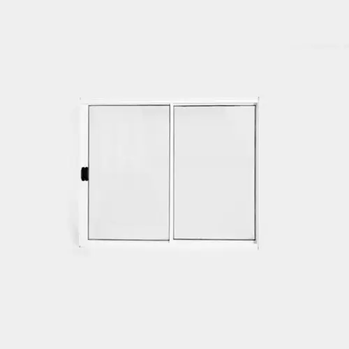 Janela de Correr 2Folhas 100X100 Branco Sem Grade Lux