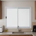 Janela de Correr 2Folhas 100X100 Branco Sem Grade Lux