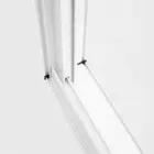 Janela de Correr 2Folhas 100X100 Branco Sem Grade Lux