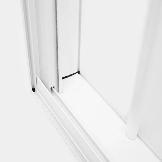 Janela de Correr 2Folhas 100X150 Branco Com Grade Lux