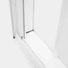 Janela de Correr 2Folhas 100X150 Branco Com Grade Lux