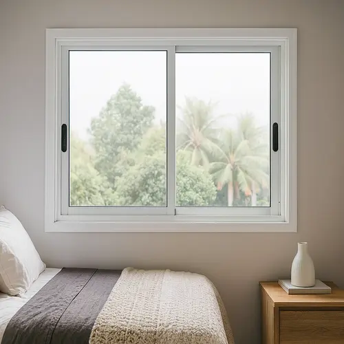 Janela de Correr 2Folhas Premium 100X120 Branco Lux