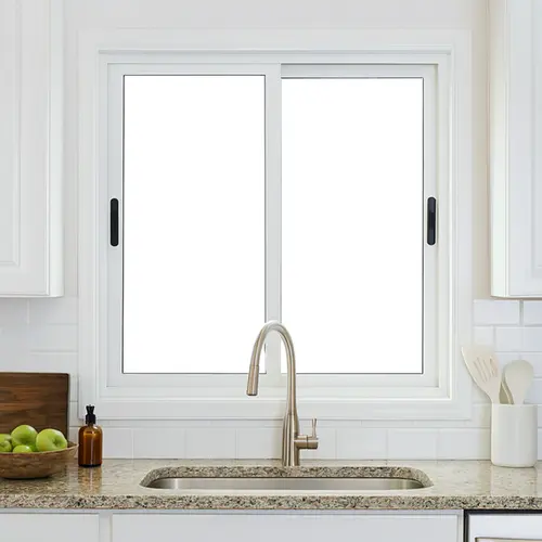 Janela de Correr  2Folhas Premium 100X150 Branco  Lux