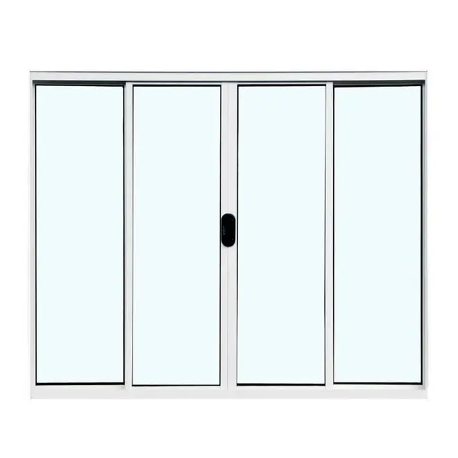 Janela de Correr 4Folhas 100X100 Branco Lux