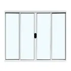 Janela de Correr 4Folhas 100X100 Branco Lux