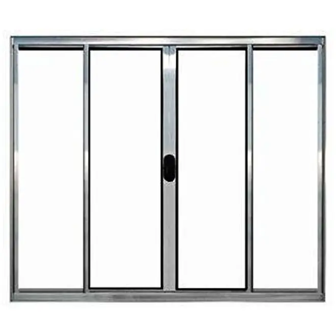 Janela de Correr 4 Folhas 100x150cm Brilhante LUX