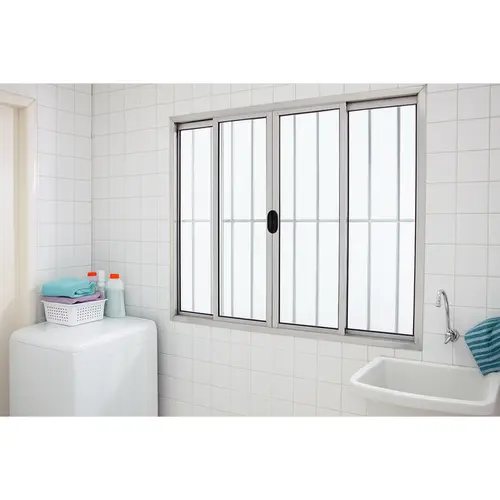 Janela de Correr 4 Folhas 100x200cm Brilhante LUX