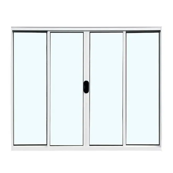 Janela de Correr 4 Folhas 120x120cm Branco LUX