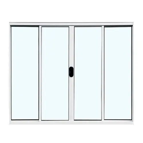 Janela de Correr 4 Folhas 120x120cm Branco LUX