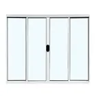 Janela de Correr 4 Folhas 120x120cm Branco LUX