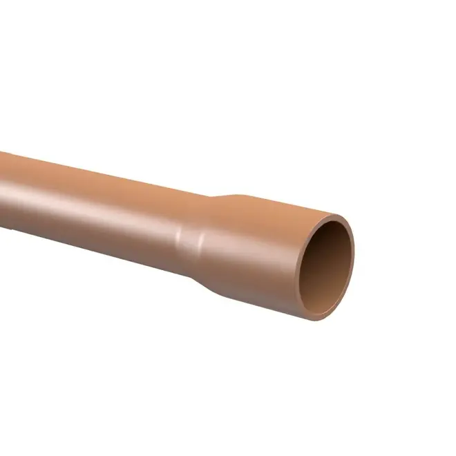 Tubo de PVC Soldavel Marrom 25Mm ou 3/4" Barra 6M Tigre
