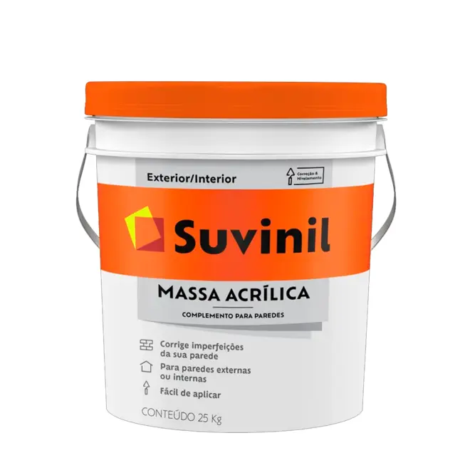 MASSA ACRILICA EXTERNA 25KG SUVINIL