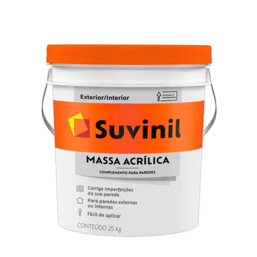 MASSA ACRILICA EXTERNA 25KG SUVINIL