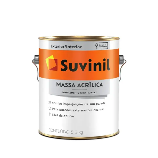 MASSA ACRILICA EXTERNA 5,5KG SUVINIL