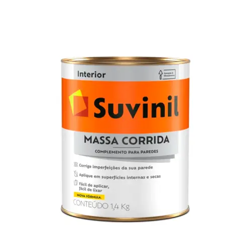 MASSA CORRIDA PVA 1,4KG SUVINIL