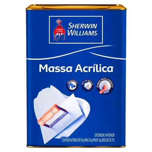 MASSA ACRILICA METALATEX 25KG SHERWIN WILLIAMS