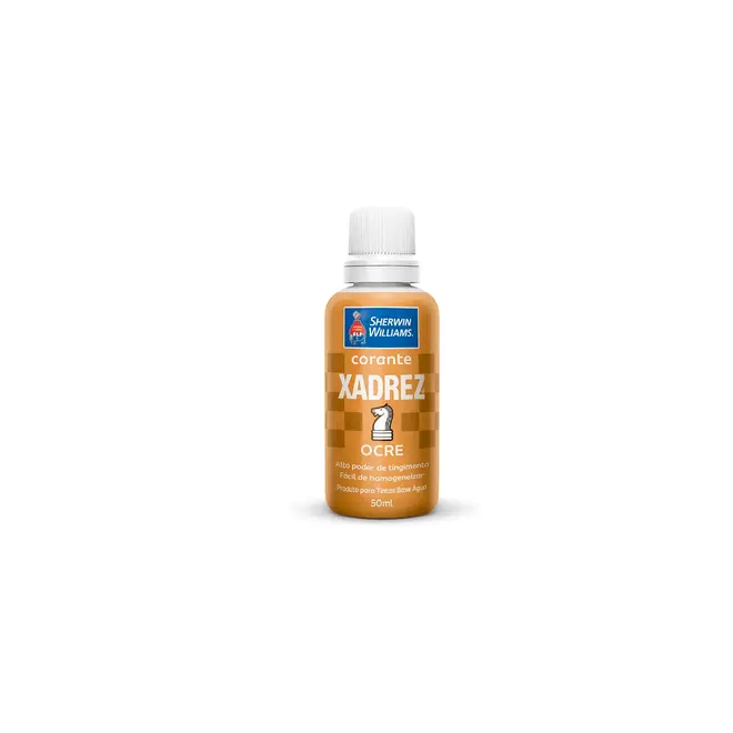 Corante Pigmento Líquido Xadrez p/ Tintas 50ml Ocre Sherwin Williams