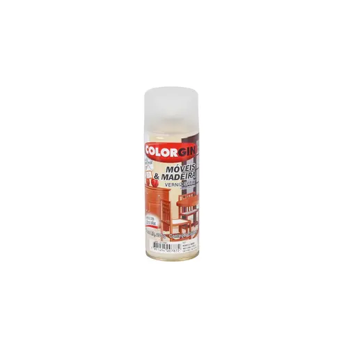 Spray Verniz Natural para Madeira Brilhante 350ml Colorgin