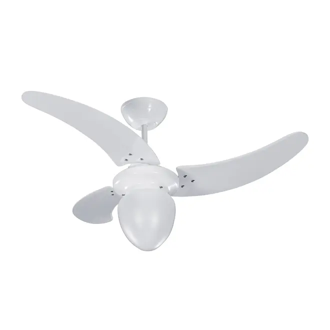Ventilador de Teto Búzios Max Branco com Luminária 127V Tron