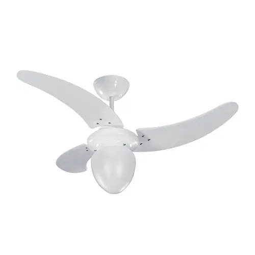 Ventilador de Teto Búzios Max Branco com Luminária 127V Tron