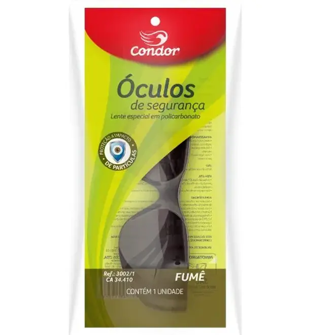 Óculos de Segurança Fumê 3002/1 Condor