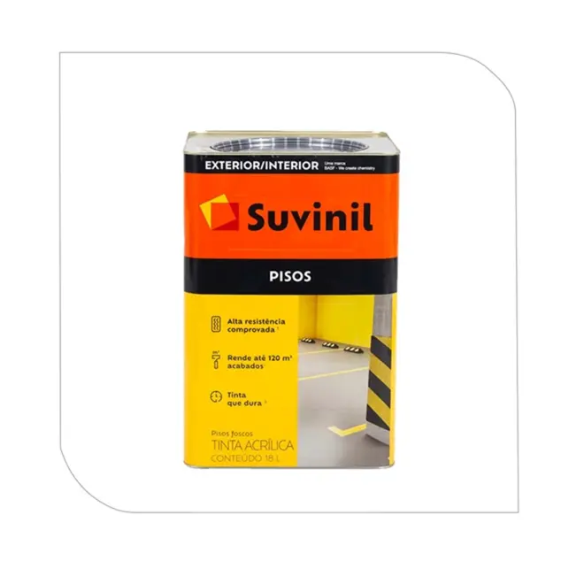 Tinta Acrílica Piso Branco 18L Suvinil