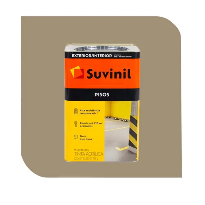 Tinta Acrílica Piso Concreto 18L Suvinil