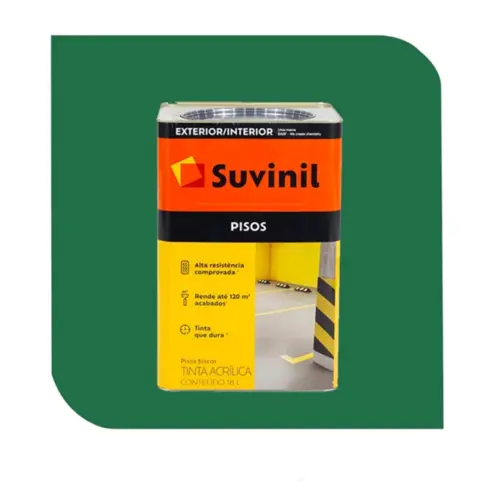 Tinta Acrílica Piso Verde 18L Suvinil