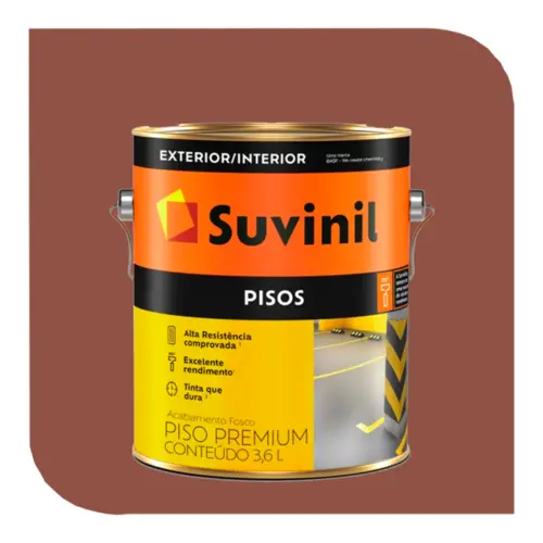 TINTA ACRILICA PISO 3,6L CERAMICA SUVINIL