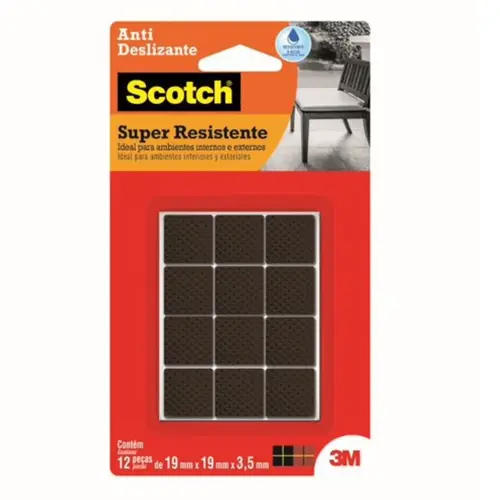 Protetor Anti-Risco Quadrado P - HB004262844 - 3M