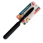 Espátula De Silicone P/ Alisar Bolo Profissional 30cm Preta Dolce Home