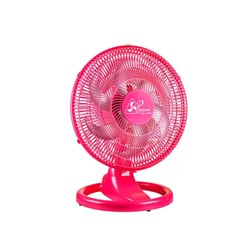 Ventilador Oscilante Mesa/Parede Premium 50cm Rosa Bivolt Ventidelta