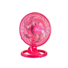 Ventilador Oscilante Mesa/Parede Premium 50cm Rosa Bivolt Ventidelta