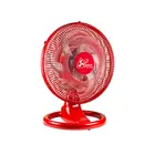 Ventilador Oscilante Mesa/Parede Premium 50cm Vermelho Bivolt Ventidelta
