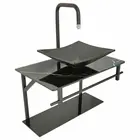 Lavabo com Cuba Rubi 64x40cm Preto Dulluc