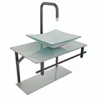 Lavabo com Cuba Rubi 64x40cm Prata Dulluc