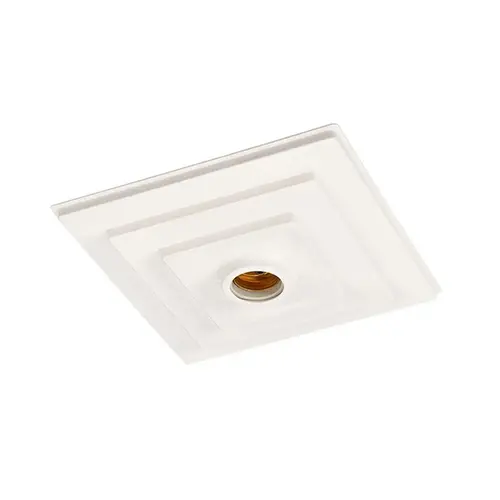PLAFON QUADRADO BRANCO PQ PAVILONIS