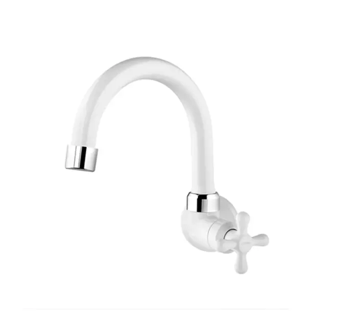 Torneira Multiuso Maruja Parede Branca 1130992 Viqua
