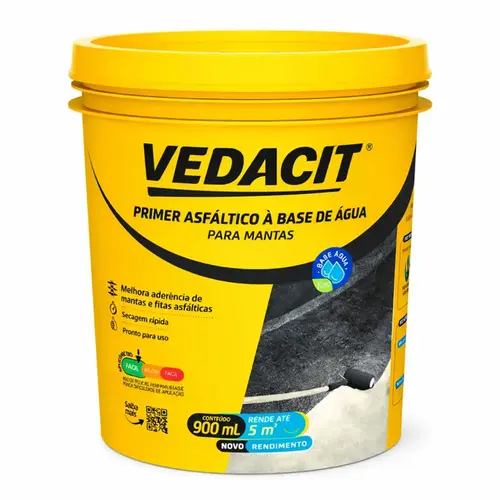 PRIMER ASFALTICO BASE AGUA 900 ML VEDACIT