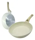 Frigideira Antiaderente Cerâmica 20cm Creme Dolce Home