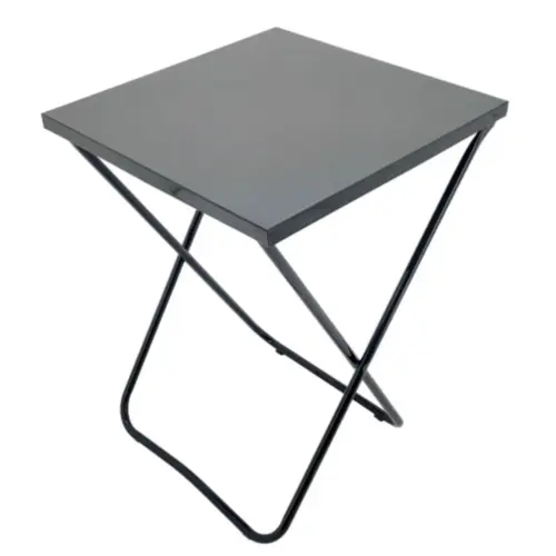 Mesa Aço Dobrável Itália Preta Utilaço