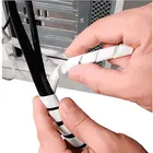 Organizador de Fio Branco 10mm x 1m 70002 Overtime