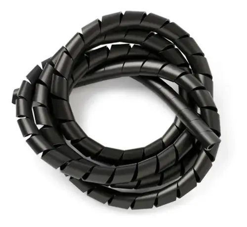 Organizador de Fio Preto 16mm x 1m 70016 Overtime