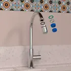 Bico Arejador Articulado Cromado p/ Torneiras  Blukit