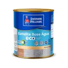 Tinta Esmalte Eco Acetinado Base Água 0,9L Branco  Sherwin Williams