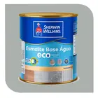 Tinta Esmalte Eco Brilho Base Água 0,9L Platina Sherwin Williams
