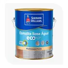 Tinta Esmalte Eco Brilho Base Água 3,6L Branco Sherwin Williams