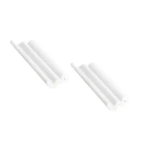 Moldura Rodateto Canto F50 Branco 02 Pç de 24cm FBDF50CA Epex