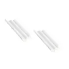 Moldura Rodateto Canto F50 Branco 02 Pç de 24cm FBDF50CA Epex